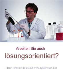 arbeiten Sie auch lösungsorientiert?